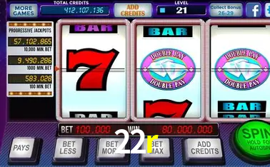 Descubra o Mundo do Cassino Online com 22r